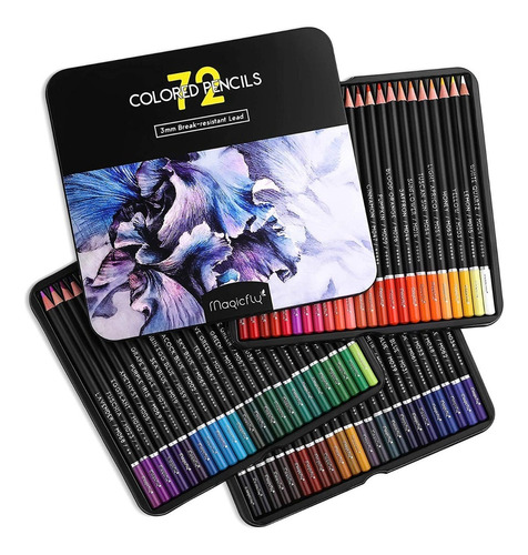 Lápices De Colores Profesionales A Base De Aceite De 72 Ldc